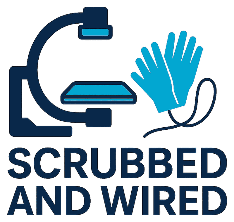 Scrubbed and Wired logo
